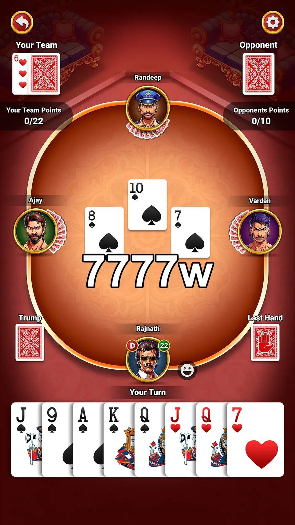 7777w Masuk